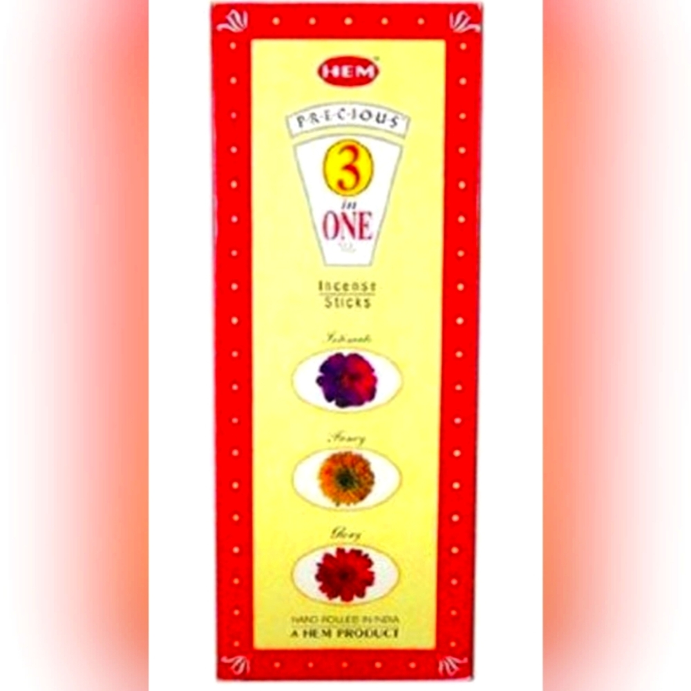 Hem Precious 3 in 1 Incense Sticks